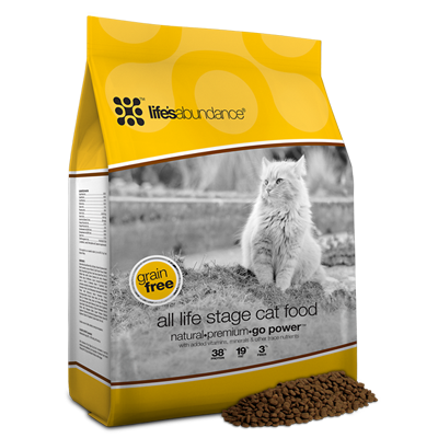 Healthy cat food products